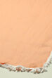 Coral Poly Chiffon Solid Crinkled Dupatta image number 1