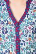 Off White A-Line Rayon Kurta image number 4