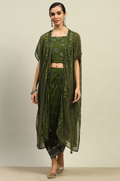 Green Printed Fusion Set image number 6