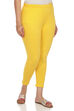 Yellow Cotton Leggings image number 1