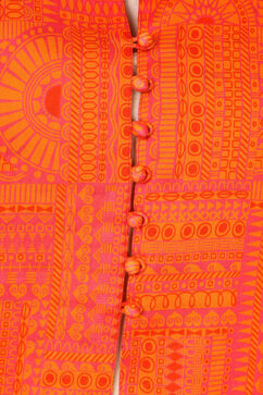 Pink Straight Polyester Jacket image number 1