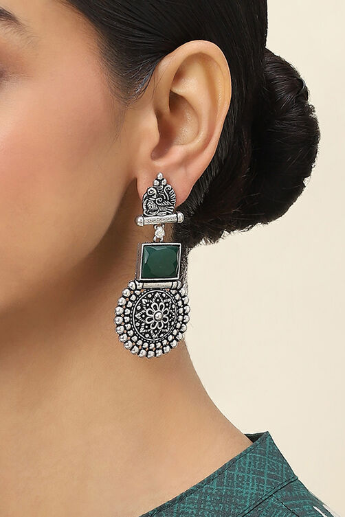 Green Alloy Drop & Danglers image number 1