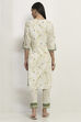 Lime Green Cotton Straight Set image number 3
