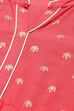 Coral Viscose Rayon Kalidar Dress image number 1