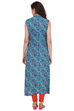 Off White Straight Rayon Kurta image number 2