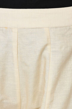 Ivory & Indigo Cotton Flex Palazzo image number 4