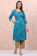 Aqua LIVA Straight Kurta image number 3