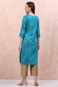 Aqua LIVA Straight Kurta image number 4