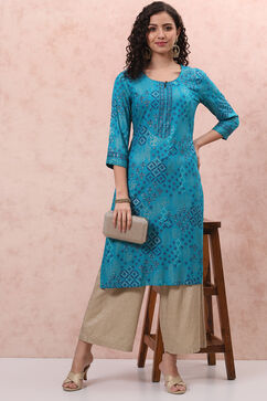 Aqua LIVA Straight Kurta image number 5