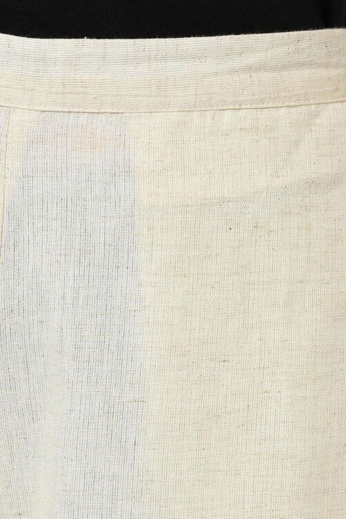 Rangriti Ivory Cotton Flex Palazzo image number 5