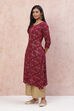 Phalsa LIVA A Line Kurta image number 3