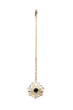 Golden Mangtika Kundan Style image number 1