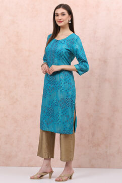 Aqua LIVA Straight Kurta image number 2