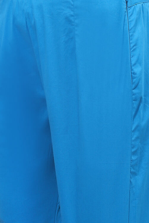 Light Pink Cotton Fusion Pants image number 2