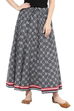 Black Cotton Skirt image number 0