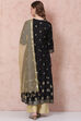 Maroon Kalidar Printed Suit Set image number 4