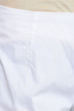 White Cotton Pants image number 4