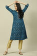 Red LIVA Straight Kurta image number 5