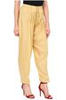 Rangriti Beige Viscose Fusion Pants image number 0