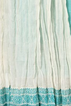 Off White Cotton Stole image number 2
