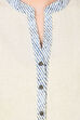 Ivory & Indigo A-Line Cotton Flex Kurta image number 5