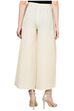 Rangriti Ivory Cotton Flex Palazzo image number 4