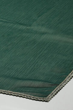 Green LIVA Straight Printed Kurta Palazzo Suit Set image number 3