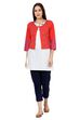Orange Poly Cotton Jacket image number 6