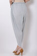 Grey Cotton Tulip Pants image number 4