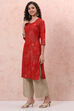 Aqua LIVA Straight Kurta image number 2