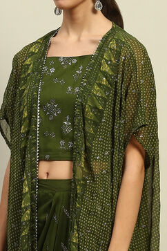 Green Printed Fusion Set image number 1