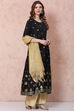 Maroon Kalidar Printed Suit Set image number 5