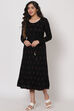 Black Acrylic Dress image number 3