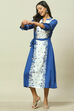 Blue LIVA Straight Dress image number 0