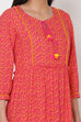 Pink Viscose Rayon Dress image number 1