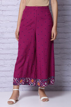 Phalsa Viscose Palazzo image number 0