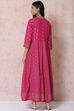 Indigo Viscose Kalidar Dress image number 5