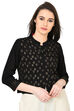 Black Viscose Reversible Jacket image number 0