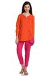 Light Pink Cotton Fusion Pants image number 5