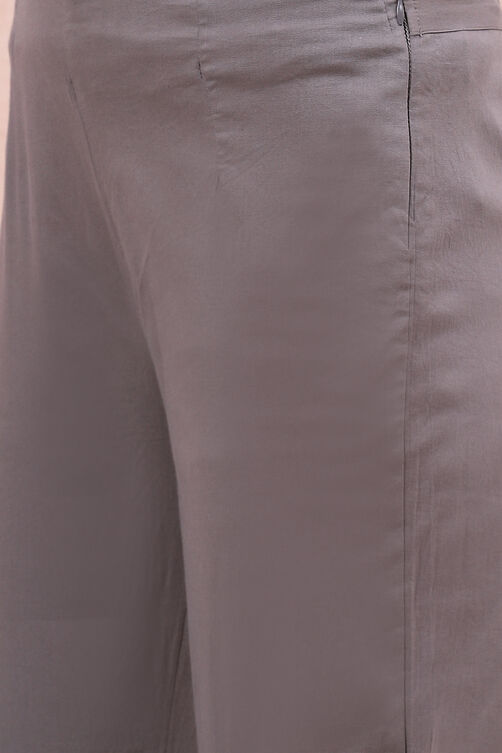 Light Pink Cotton Fusion Pants image number 2