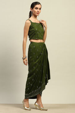 Green Printed Fusion Set image number 5
