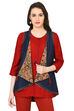 Dark Blue Straight Chambray Shrug image number 7