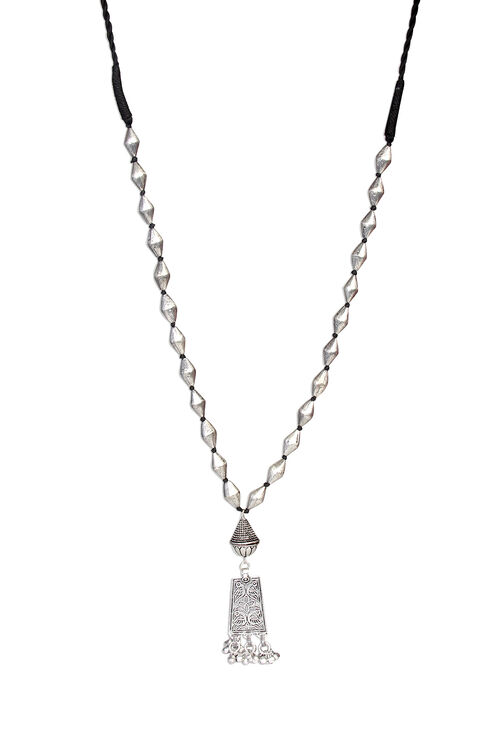 Silver Necklace image number 1