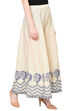 Ivory & Indigo Cotton Skirt image number 2