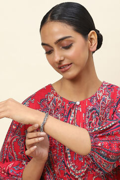 Pink Alloy Bangles image number 3