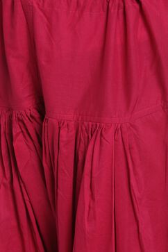 Fuchsia Cotton Fusion Pants image number 1