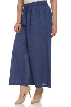 Indigo Cotton Palazzo image number 2