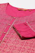 Indigo Art Silk Straight kurta image number 1