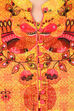 Yellow & Pink Reversible Anarkali Polyester Kurta image number 7