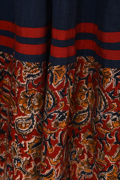 Dark Blue Cotton Skirt image number 6